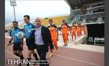 دیدار صبای قم و سایپا در لیگ برتر فوتبال 1