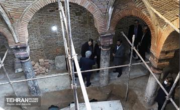 بازدید از مرمت خانه های تاریخی منطقه ۱۲
