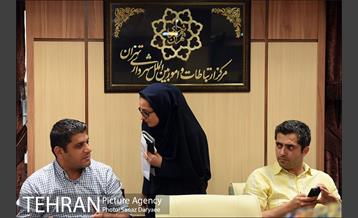 نشست خبری مدیر عامل سازمان مدیریت و نظارت بر تاکسیرانی تهران 16