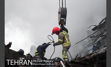 سومین روز عملیات امداد ونجات حادثه پلاسکو -4 2