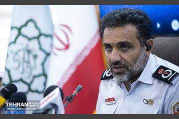 نشست خبری مدیرعامل سازمان آتش‌نشانی 13