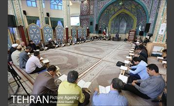 آیین افتتاح نمایشگاه شمیم وحی 2