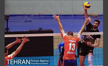 دیدار تیم های والیبال سایپا و شهرداری ورامین 10