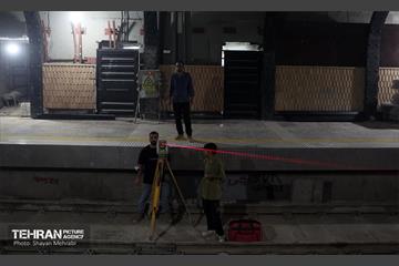 بازدید سخنگوی شهرداری تهران از مترو حرم عبدالعظیم(ع)