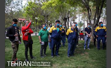 آغاز واکسیناسیون پاکبان‌ها و پرسنل جمع‌آوری پسماند شهر تهران 15