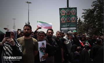 تشییع شهدای اقتدار ملی در تهران - 4 26