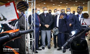 مراسم افتتاح نمایشگاه حمل و نقل پاک 6