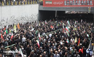 تشییع شهدای اقتدار ملی در تهران - 3  24