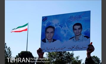 تشییع شهدای آتش نشان در بهشت زهرا(س) -3 8