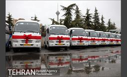 آیین بهره برداری از ۱۱۰ دستگاه اتوبوس و مینی بوس ناوگان حمل و نقل عمومی تهران 10