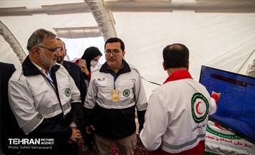 بازدید شهردار تهران از مانور تمرین اسکان اضطراری 17