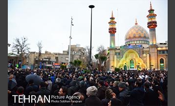 تجمع مردم تهران در پی شهادت سردار قاسم سلیمانی 25
