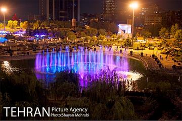 افتتاح آبنمای موزیکال بوستان نوروز 14