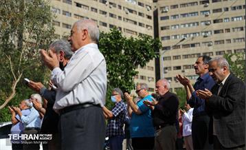 اقامه نماز عید فطر در شهرک اکباتان 19