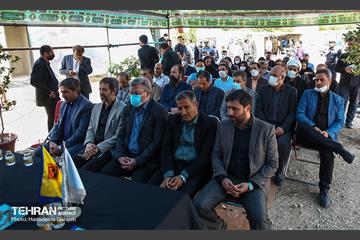 مراسم امضا تفاهم‌نامه واگذاری زمین دپوی خط ۱۰ مترو 9