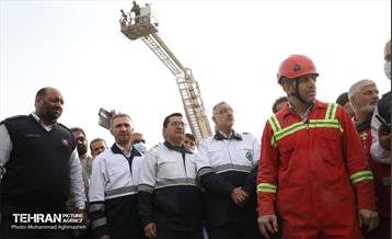 تمرین سراسری زلزله در بوستان ولایت 28