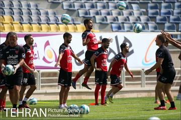 تمرین تیم فوتبال پرسپولیس تهران 15