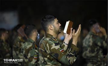 مراسم احیای شب بیست و سوم در دانشگاه افسری امام علی(ع) 40