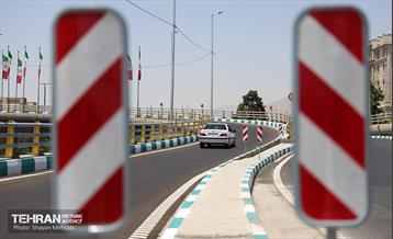 بهره‌برداری از تقاطع غیرهمسطح بزرگراه همت و اشرفی اصفهانی 15