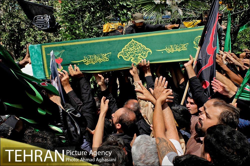 تشییع پیکر ۳تن از شهدای مدافع حرم 21