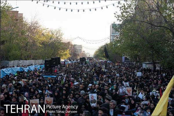 آئین تشییع «سردار قاسم سلیمانی» 15