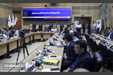 نشست جمعی از نمایندگان مجلس با رئیس سازمان پیشگیری و مدیریت بحران تهران 18