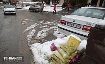 تهران بعد از برف 2