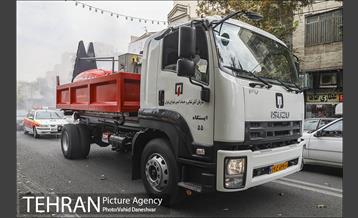 عملیات ضد عفونی معابر شهری منطقه 17 11