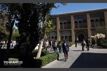 نمایشگاه «رخ دوست»تور تهرانگردی وابستگان نظامی سفارتخانه‌های خارجی مقیم تهران 6