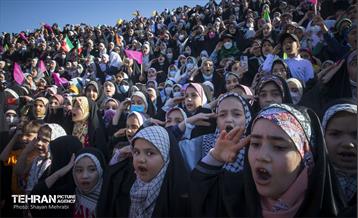 اجتماع بزرگ نوجوانان غرب تهران در پویش سلام فرمانده 38