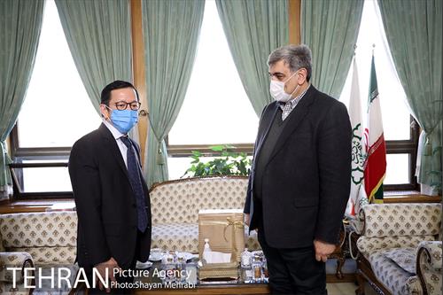دیدار شهردار تهران با سفیر تایلند 33