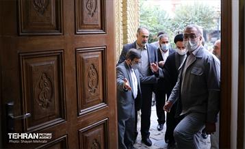 بازدید شهردار تهران از خانه مداحان و نشست با اعضا هیئت رئیسه 4