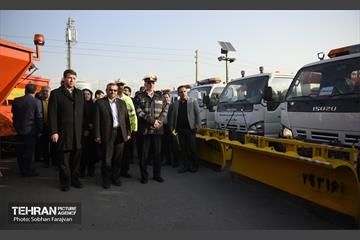 طرح زمستانه مشترک پلیس راهور و شهرداری تهران 32