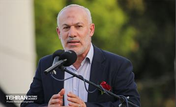 اهتزاز بزرگترین پرچم فلسطین جهان در تهران 21