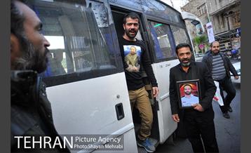 چهلمین روز شهادت شهدای آتش نشان با حضور شهردار تهران 29