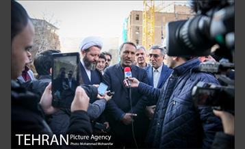 بازید کمیسیون عمران مجلس از پروژه پلاسکو 21