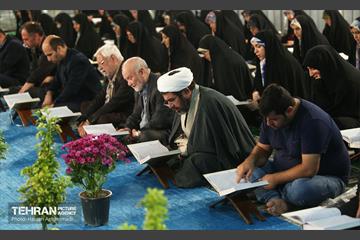 جزءخوانی قرآن کریم در حرم عبدالعظیم حسنی(ع) 12