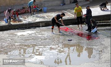 قالیشویی سنتی در چشمه علی 54