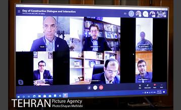 نشست آنلاین شهردار تهران با روسای سازمان های بین المللی مقیم در تهران 4