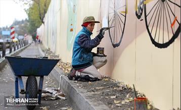 دیوارنگاره بوستان بهشت مادران 15