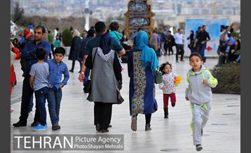 برج میلاد تهران در ایام نوروز 14