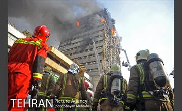 آتش سوزی در ساختمان پلاسکو -3 8