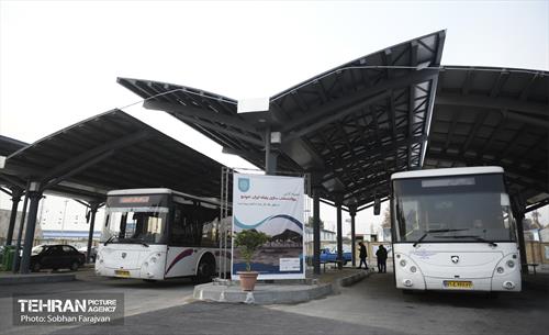 آئین بهره برداری از پروژه مسقف سازی پایانه ایرانخودرو 17