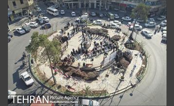 رونمایی از دیوارنگاره شهید یدالله قاسم زاده 17