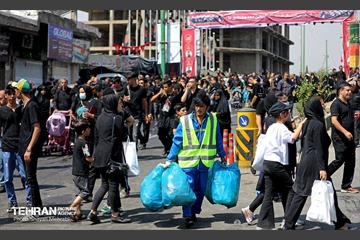 خدمت‌رسانی شهرداری تهران به جاماندگان اربعین حسینی(ع) 19