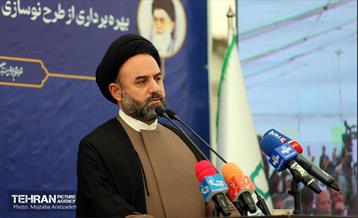 آیین بهره‌برداری از طرح نوسازی حمل و نقل عمومی تهران 22