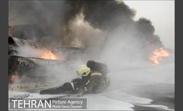 مانور عملیاتی اطفای حریق 20