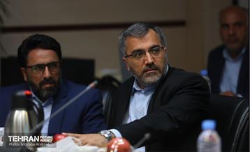 جلسه نظارت ستادی و دیدار مردی شهردار تهران در منطقه 13