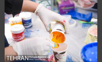 جشنواره تخم مرغ های رنگی در میدان هفت حوض 1