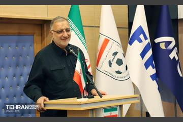 حضور شهردار تهران در جمع اعضای تیم ملی فوتبال ایران 9